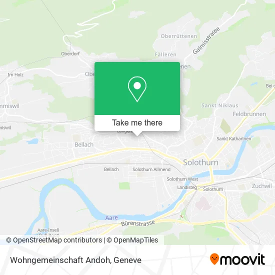 Wohngemeinschaft Andoh map
