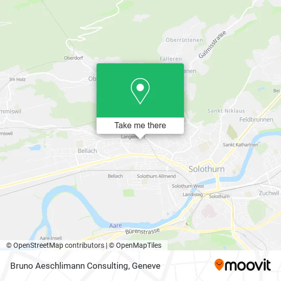 Bruno Aeschlimann Consulting map