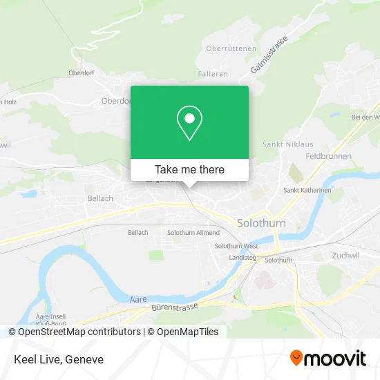 Keel Live map