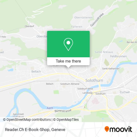 Reader.Ch E-Book-Shop map