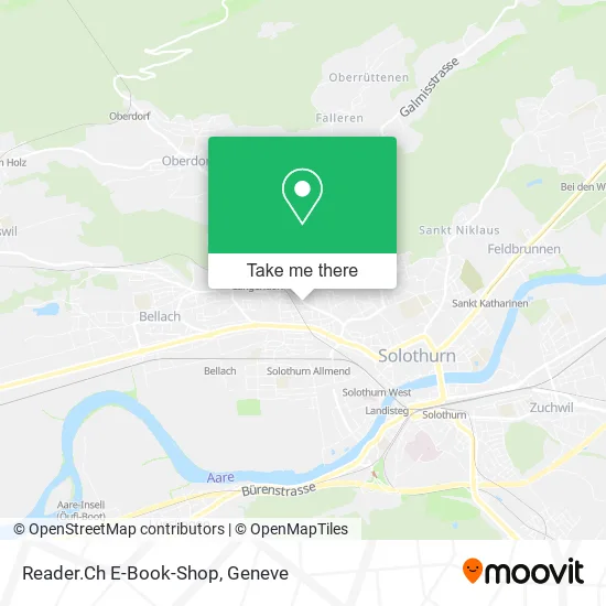 Reader.Ch E-Book-Shop map