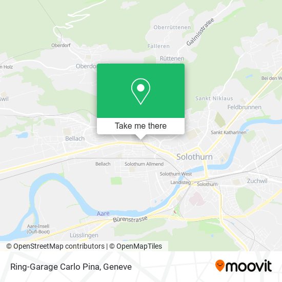 Ring-Garage Carlo Pina map