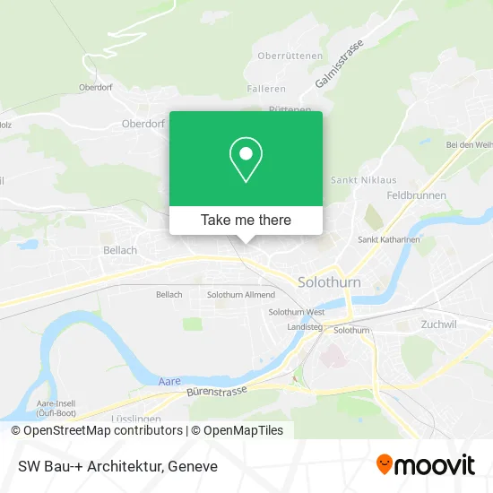 SW Bau-+ Architektur map