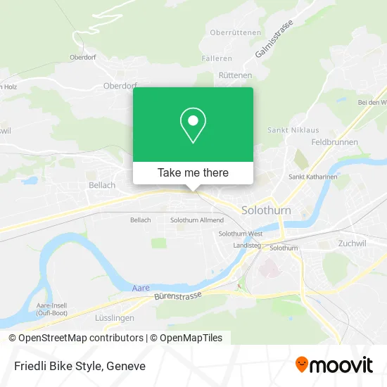 Friedli Bike Style map