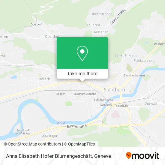 Anna Elisabeth Hofer Blumengeschäft map