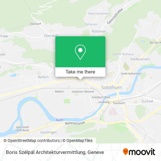 Boris Szélpál Architekturvermittlung map