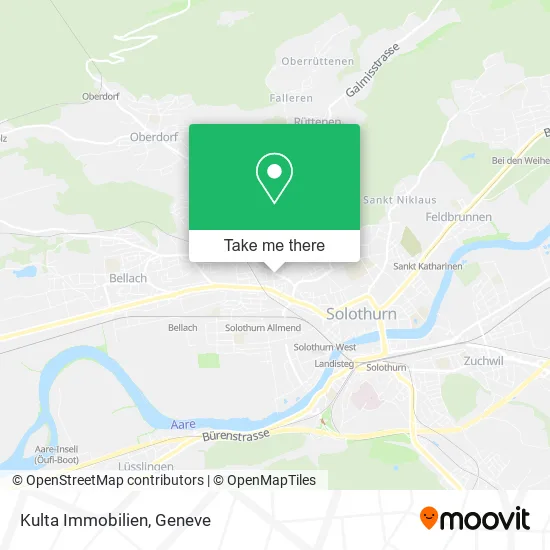 Kulta Immobilien map