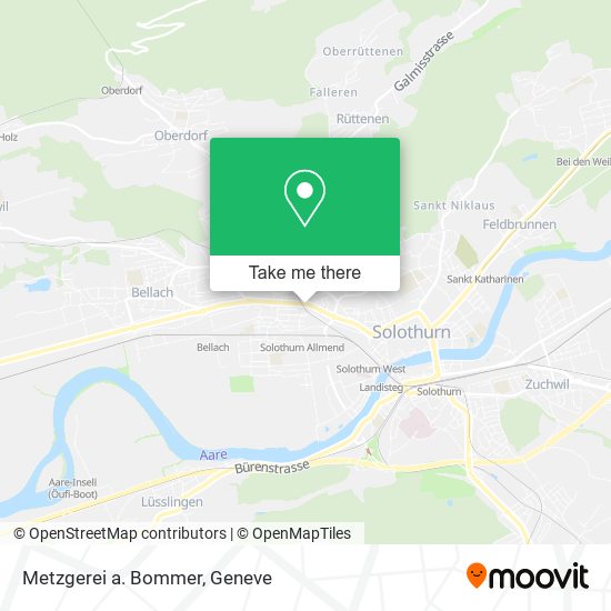 Metzgerei a. Bommer map