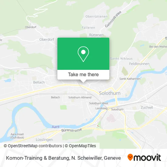 Komon-Training & Beratung, N. Scheiwiller map