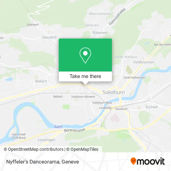 Nyffeler's Danceorama map