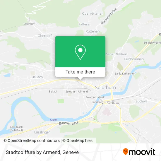 Stadtcoiffure by Armend map