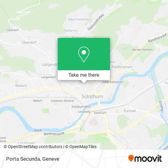 Porta Secunda map