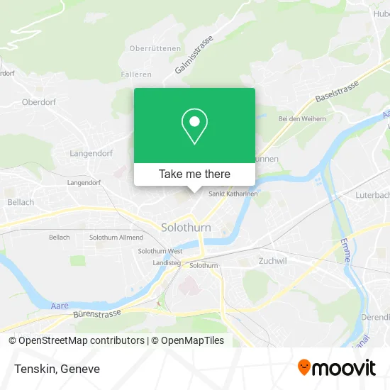 Tenskin map
