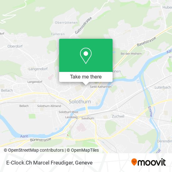 E-Clock.Ch Marcel Freudiger map