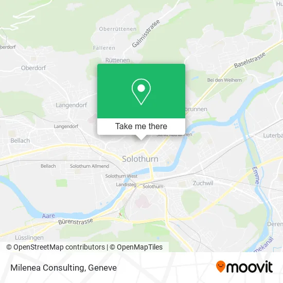 Milenea Consulting map