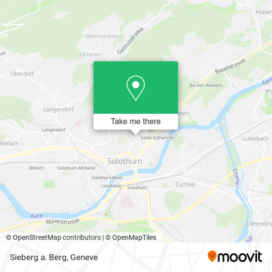 Sieberg a. Berg map