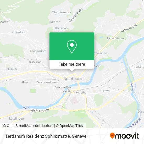 Tertianum Residenz Sphinxmatte map
