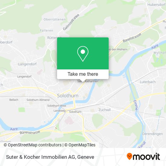 Suter & Kocher Immobilien AG map