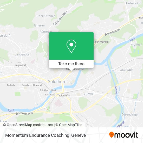 Momentum Endurance Coaching map