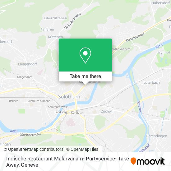 Indische Restaurant Malarvanam- Partyservice- Take Away map