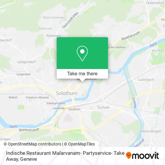 Indische Restaurant Malarvanam- Partyservice- Take Away map