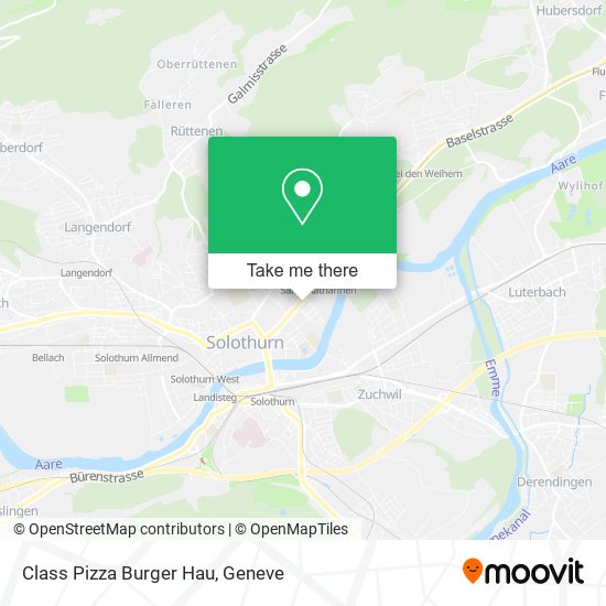 Class Pizza Burger Hau map