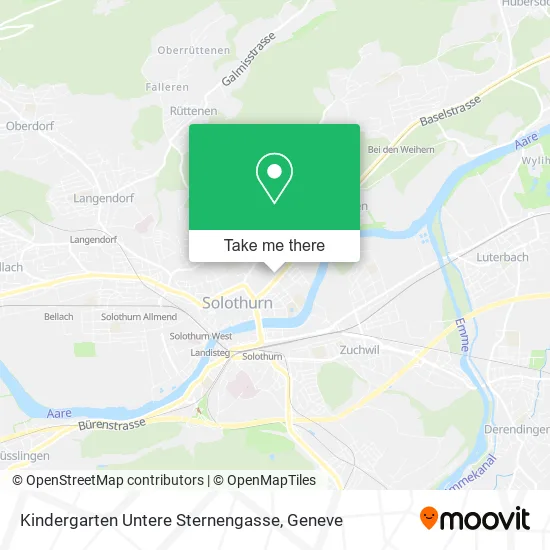 Kindergarten Untere Sternengasse map
