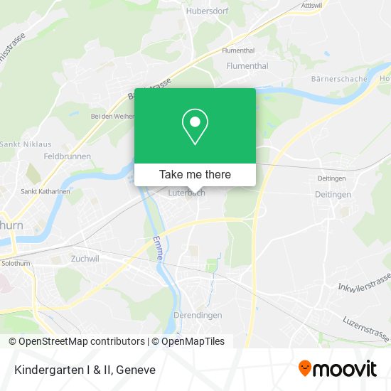 Kindergarten I & II map