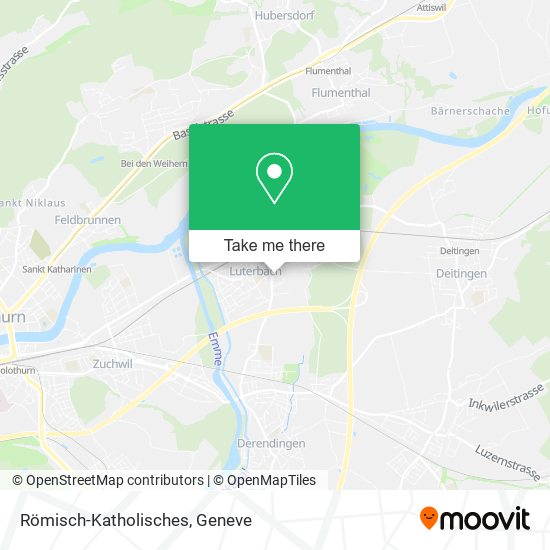 Römisch-Katholisches map