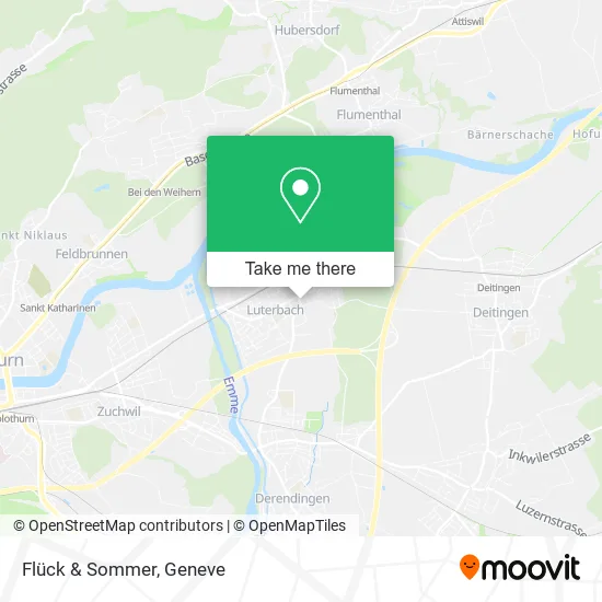 Flück & Sommer map