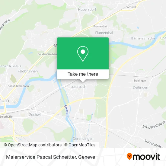 Malerservice Pascal Schneitter plan