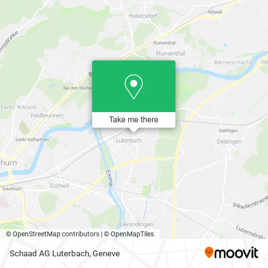 Schaad AG Luterbach plan