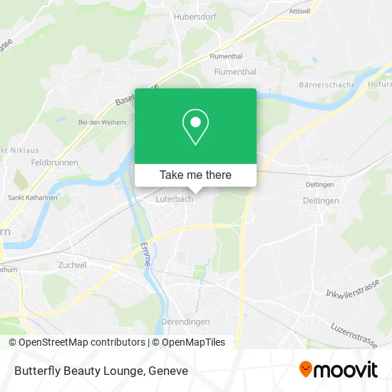 Butterfly Beauty Lounge map