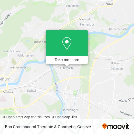 Bcn Craniosacral Therapie & Cosmetic map