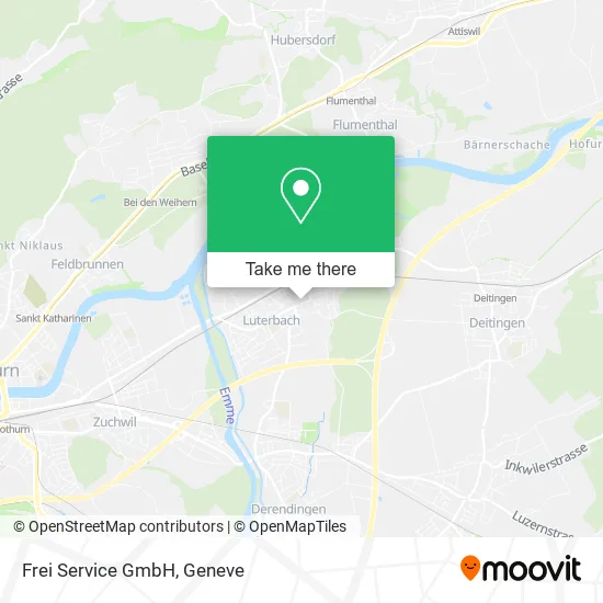 Frei Service GmbH map