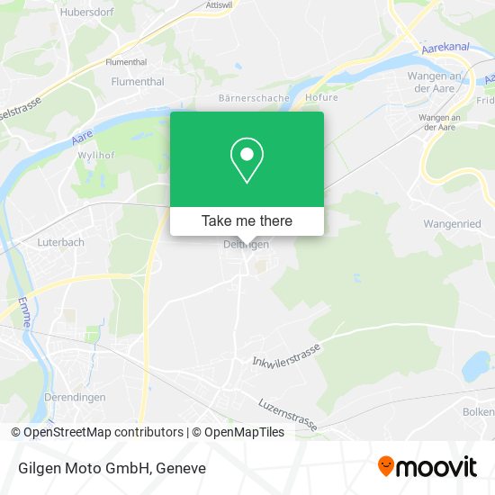 Gilgen Moto GmbH map