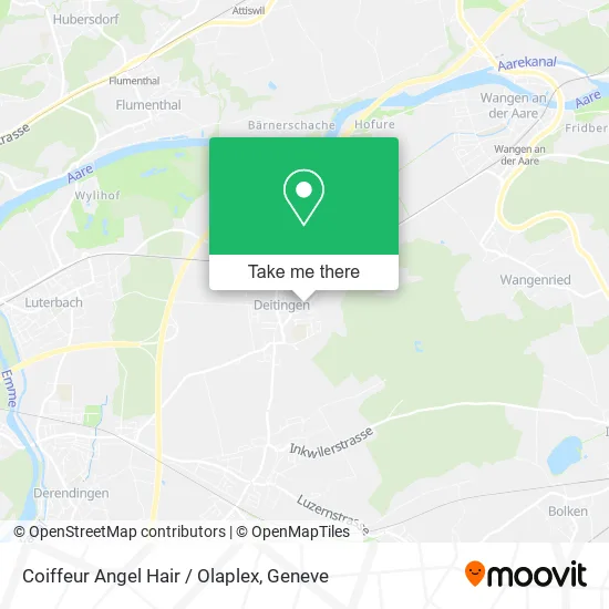 Coiffeur Angel Hair / Olaplex map