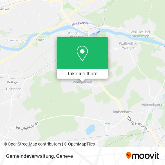 Gemeindeverwaltung map