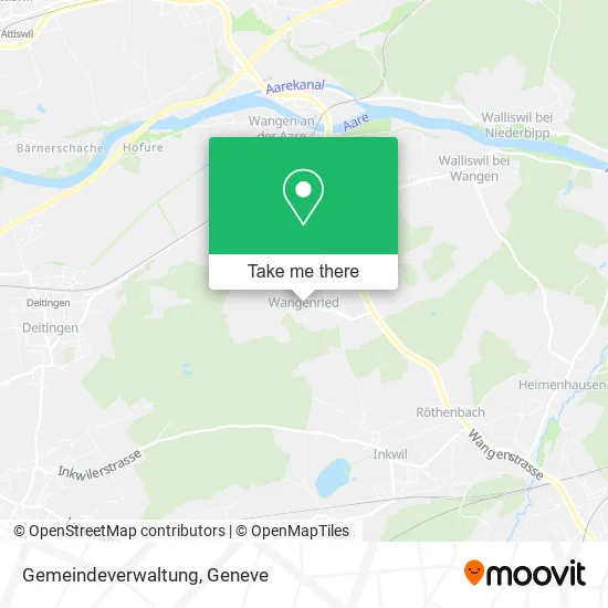 Gemeindeverwaltung map