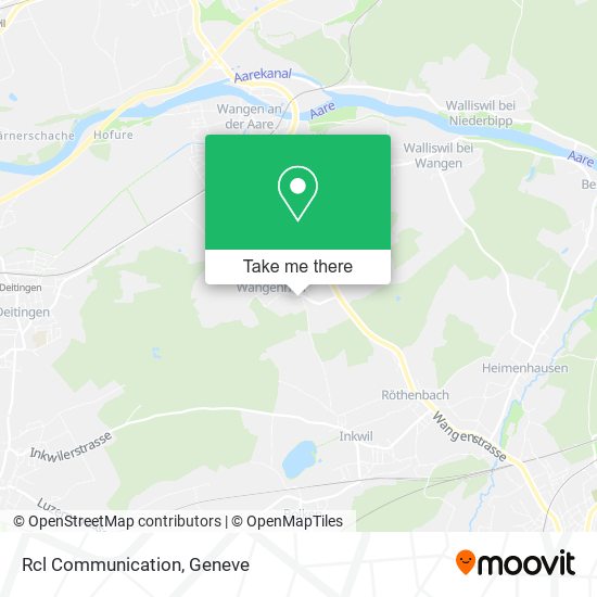 Rcl Communication map