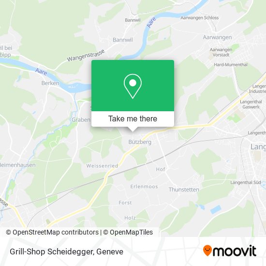Grill-Shop Scheidegger map