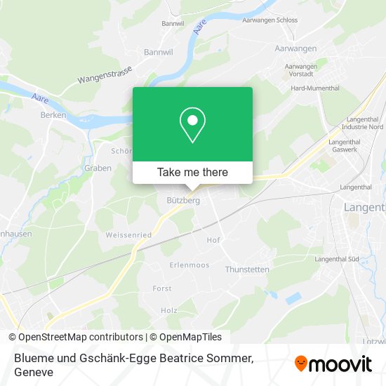 Blueme und Gschänk-Egge Beatrice Sommer map