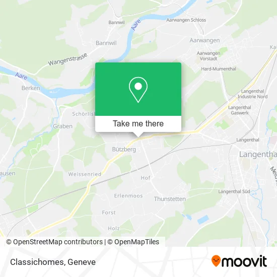 Classichomes map