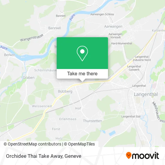 Orchidee Thai Take Away map