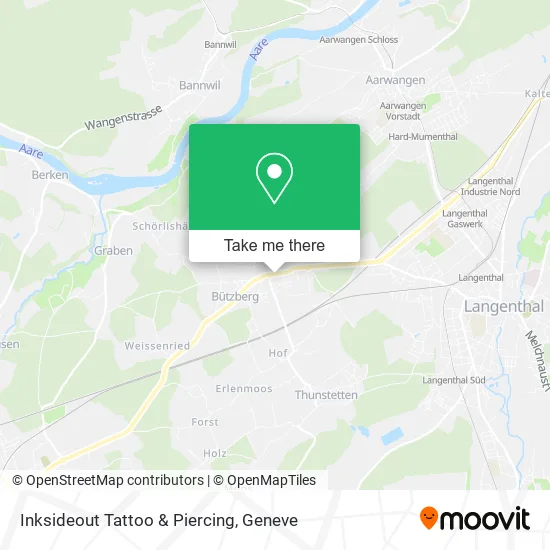 Inksideout Tattoo & Piercing map