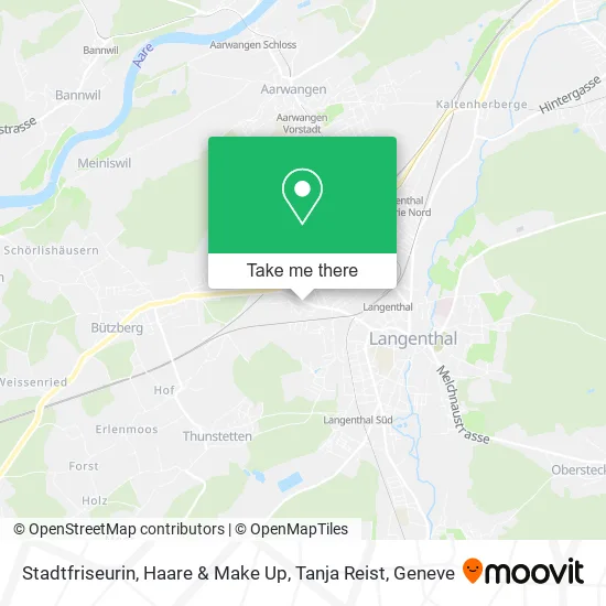 Stadtfriseurin, Haare & Make Up, Tanja Reist map