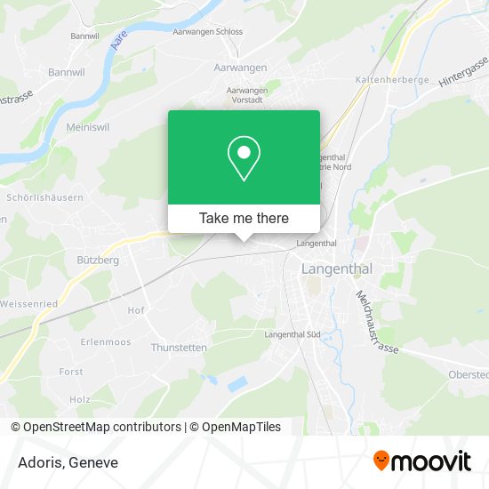 Adoris map