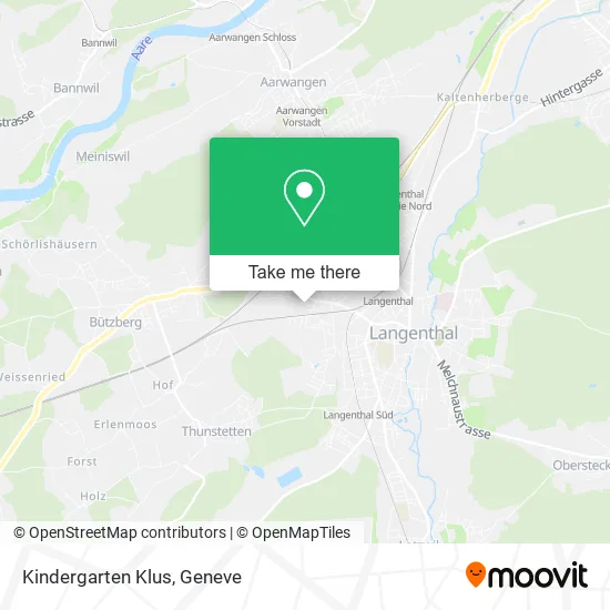 Kindergarten Klus map