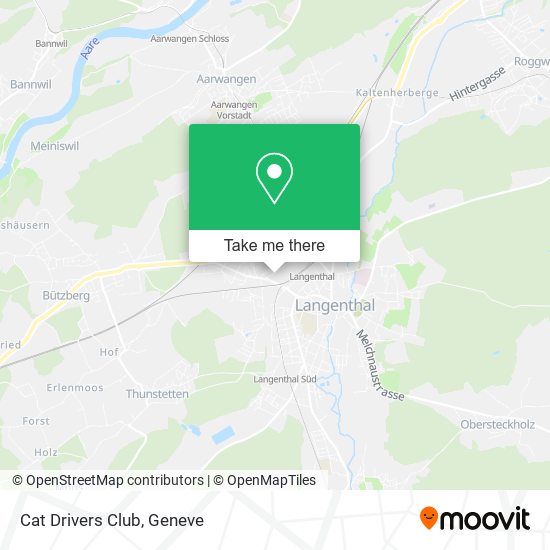 Cat Drivers Club map