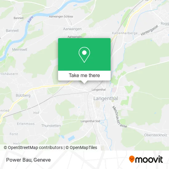 Power Bau map